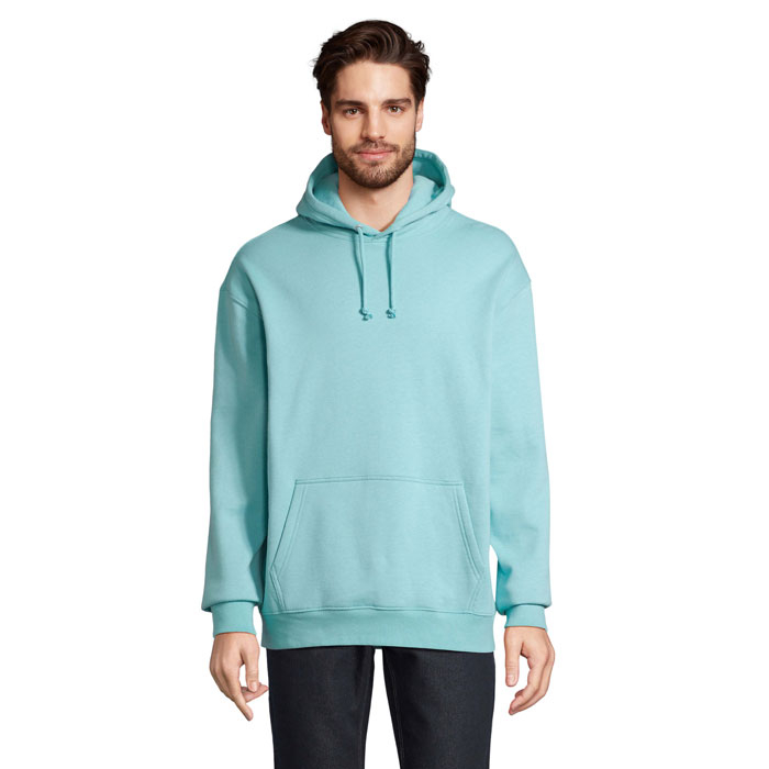 Sweat à capuche unisexe personnalisable CONDOR Pool Blue
